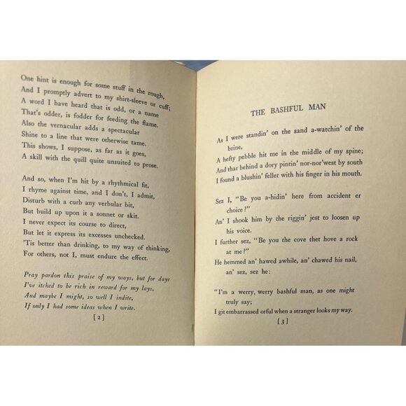 Bashful Ballads by Burgess Johnson HC 1911 Poetry Harper & Bros NY illustrated - Picture 12 of 16